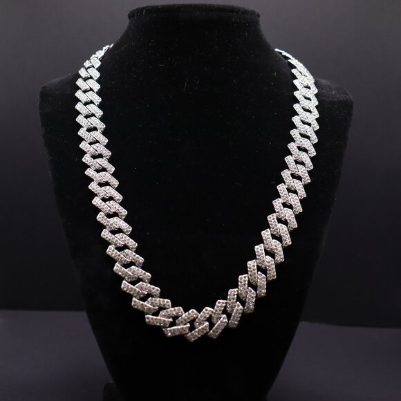 Other - Iced Cuban Link Chain – Silver Edition